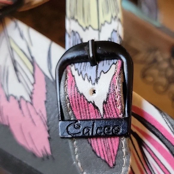 Calceo Owl clogs WCAL133 Women's sz 36 /US 5.5 NIB - Picture 5 of 8